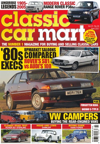 Classic Car Mart issue Vol. 23 No. 4 Upmarket Saloons Compared