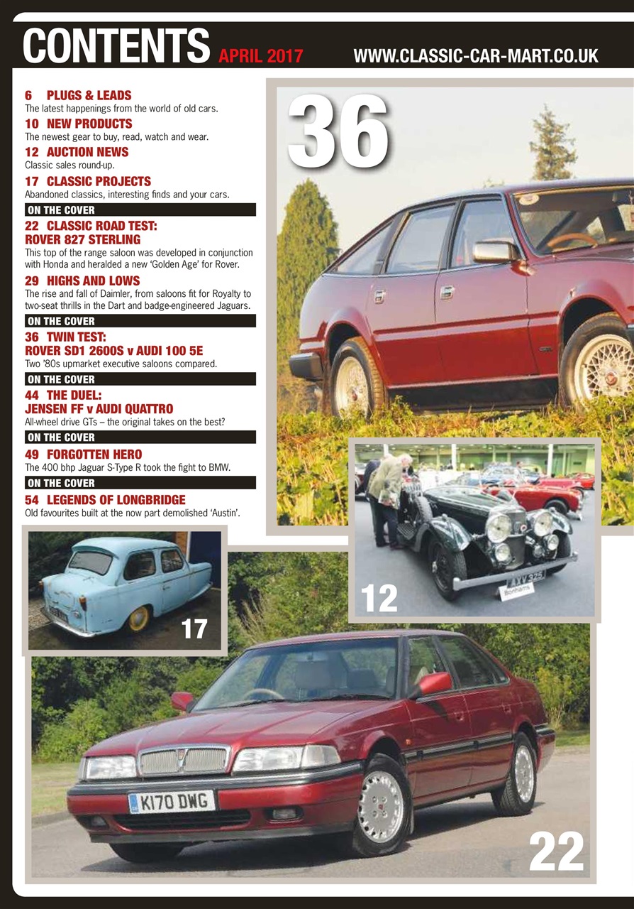 Classic Car Mart Preview Pages