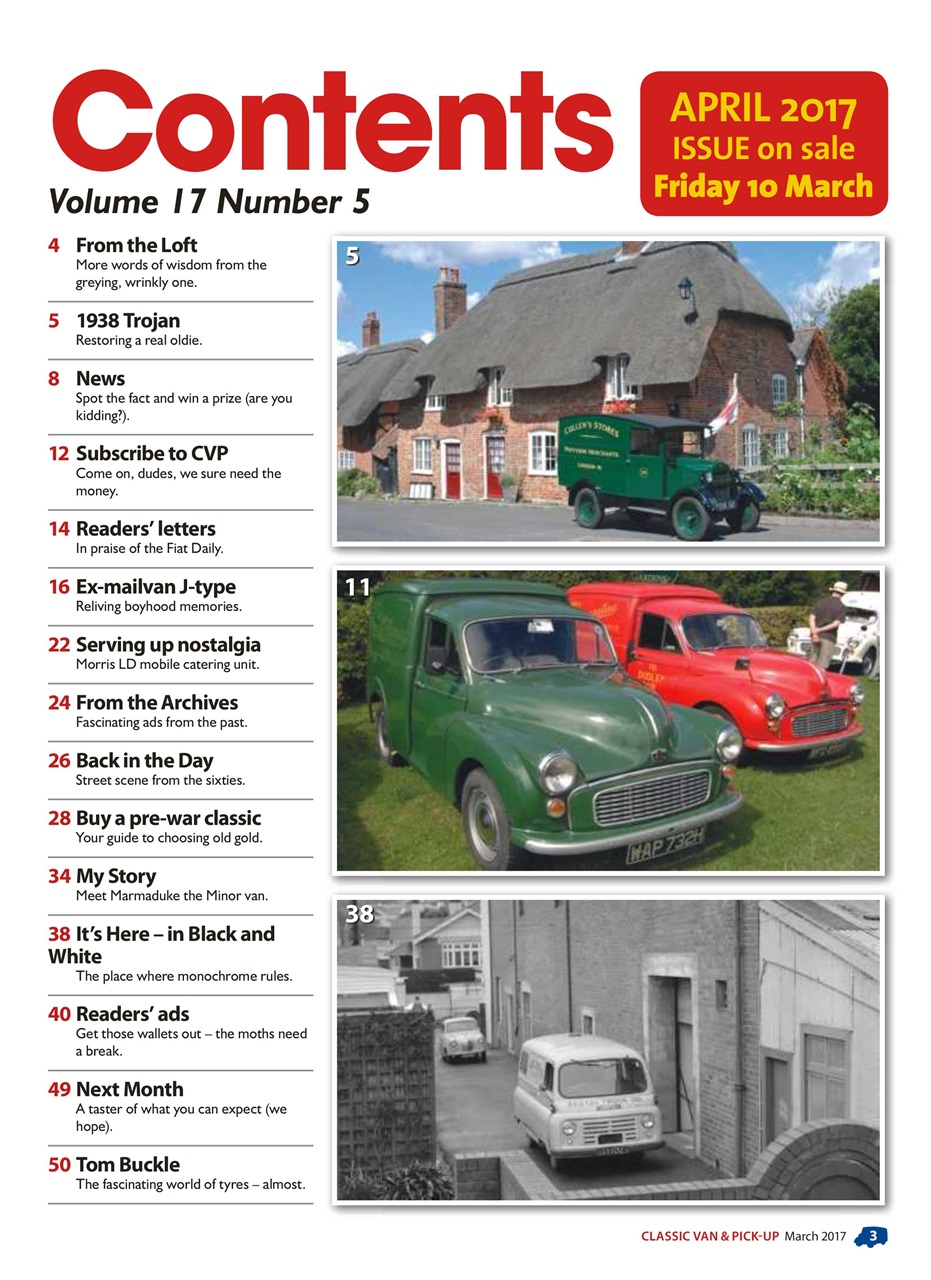 Classic Van & Pick-up Preview Pages