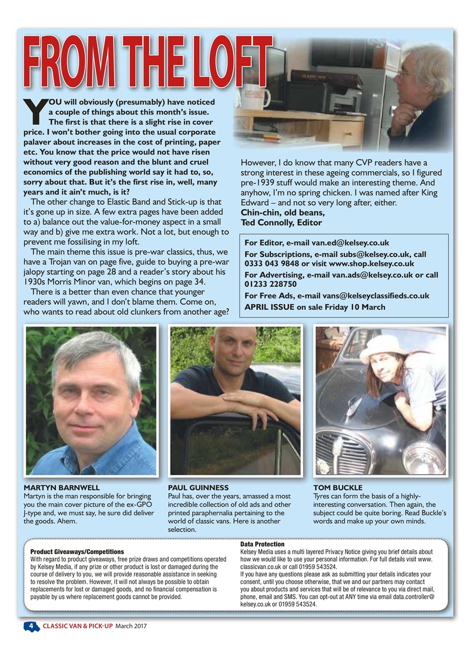 Classic Van & Pick-up Preview Pages