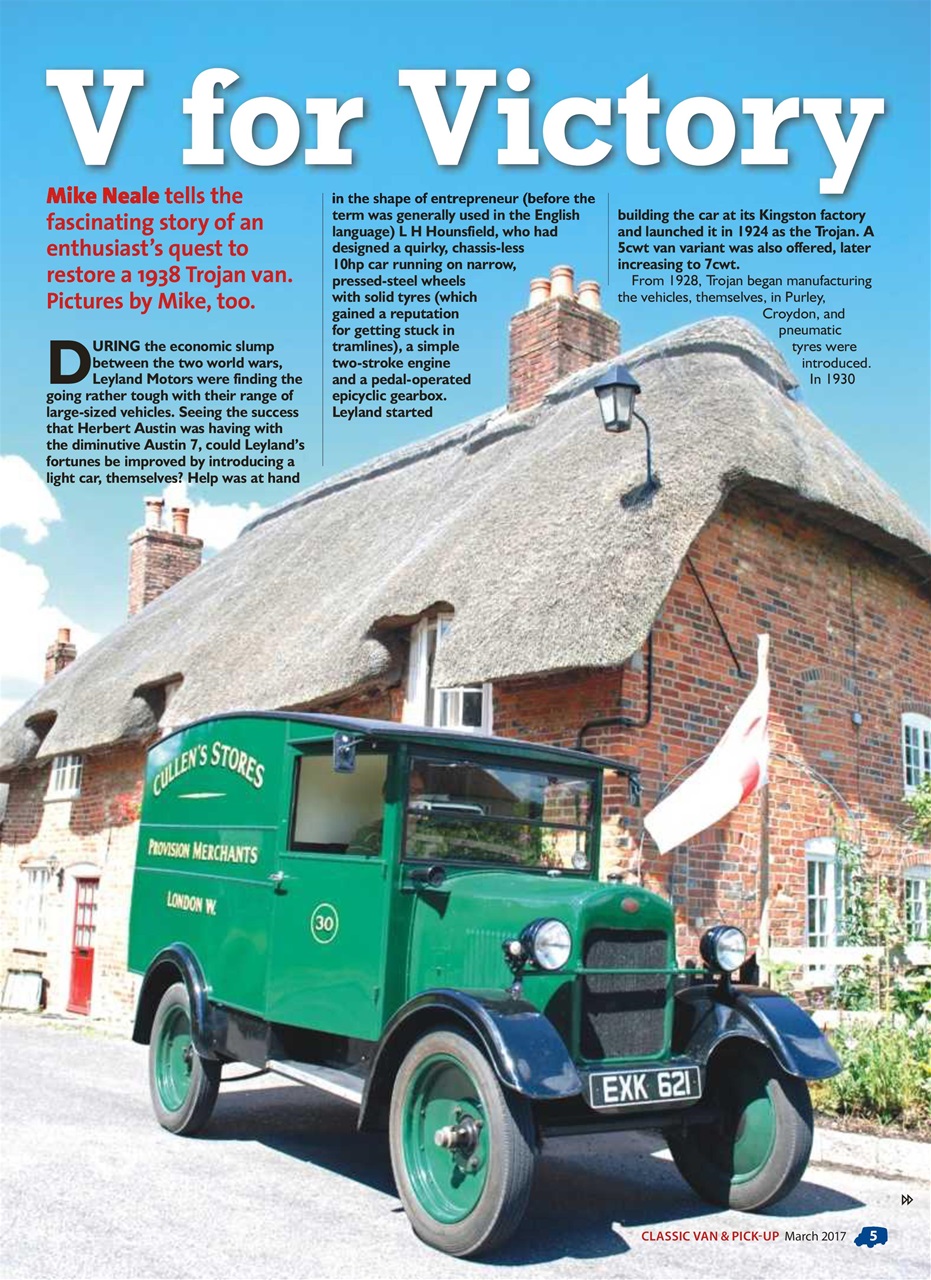 Classic Van & Pick-up Preview Pages