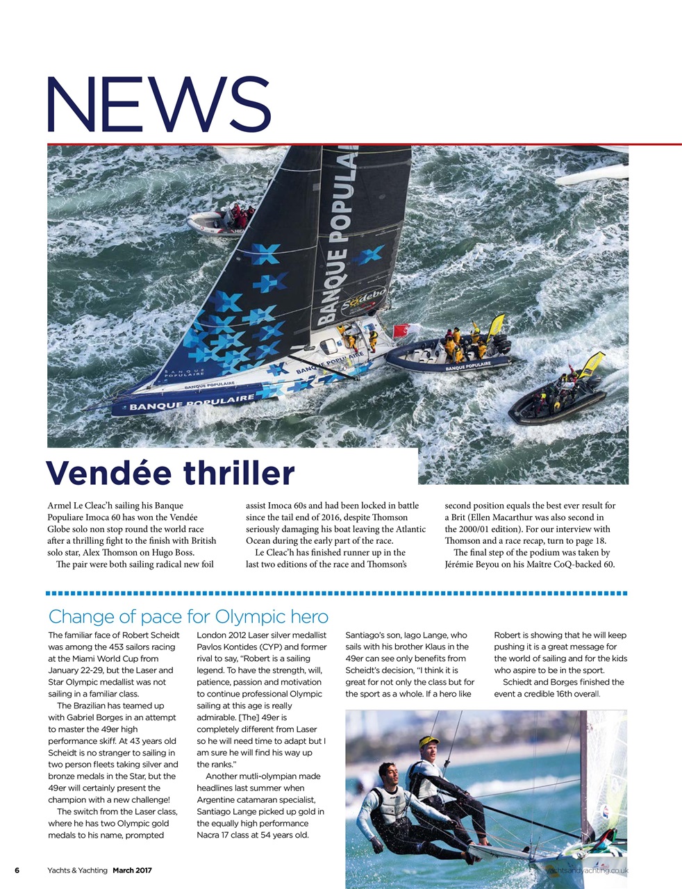 Yachts & Yachting Preview Pages
