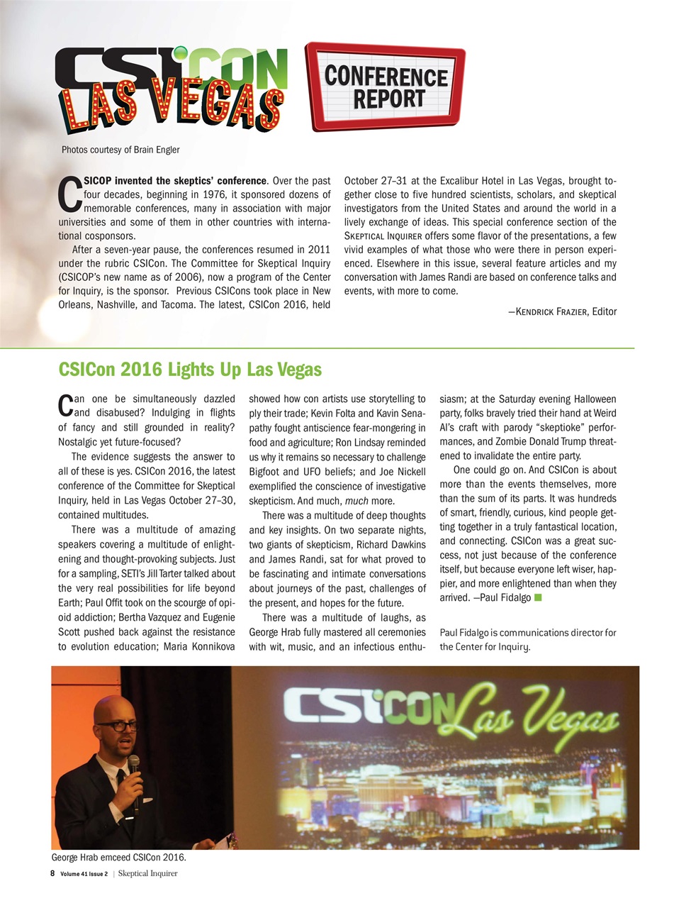 Skeptical Inquirer Preview Pages