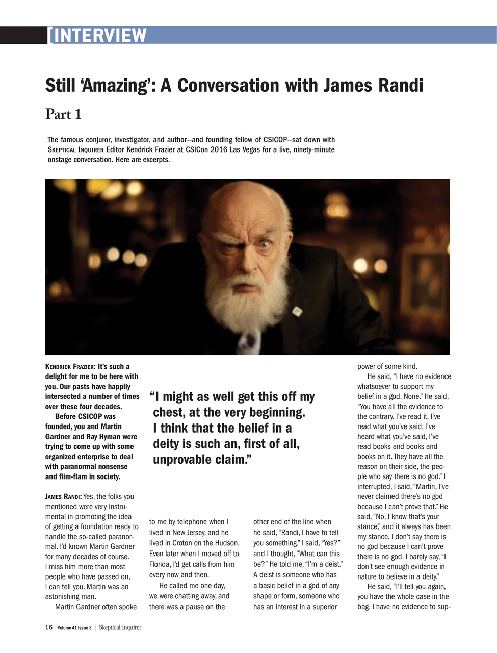 Skeptical Inquirer Preview Pages