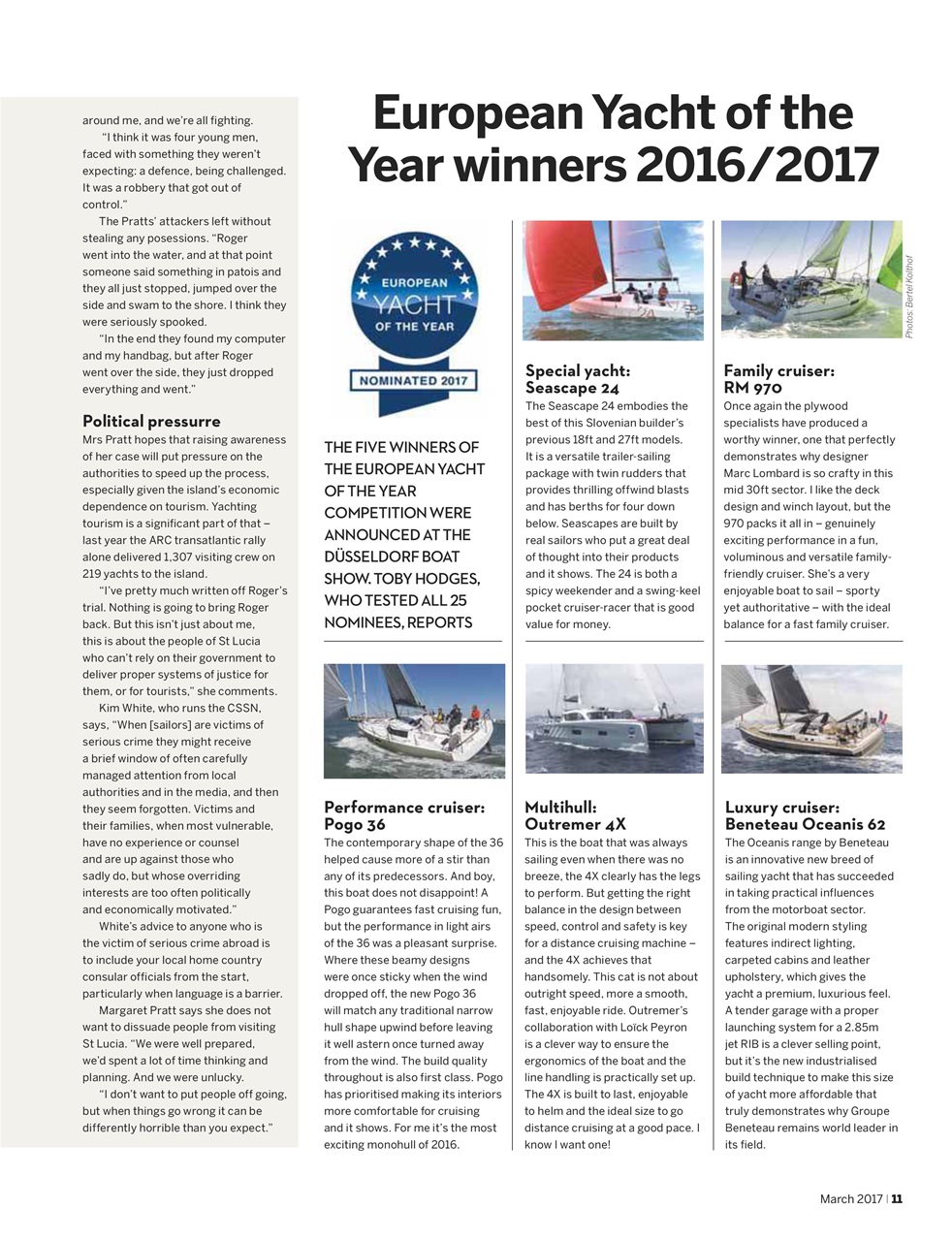 Yachting World Preview Pages