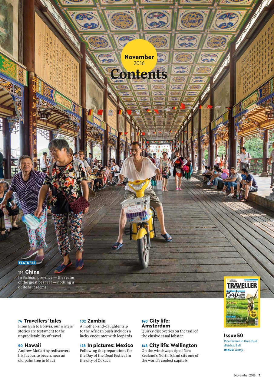 National Geographic Traveller UK Preview Pages