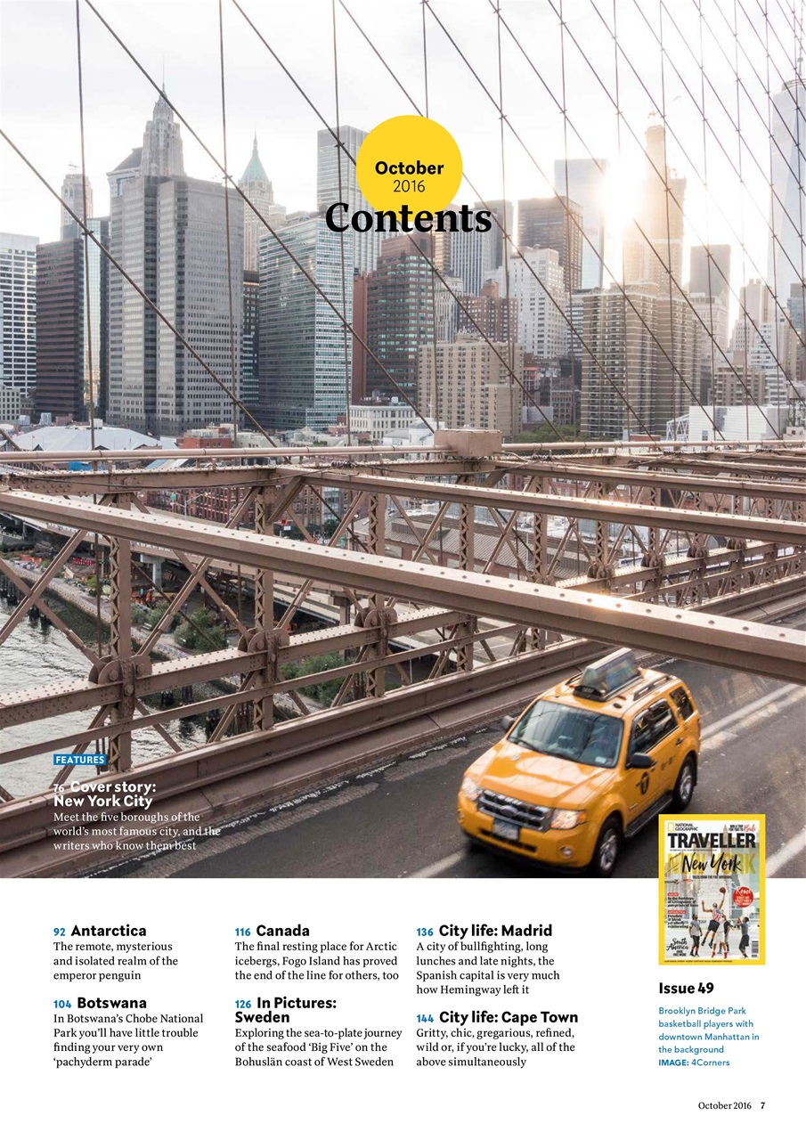 National Geographic Traveller UK Preview Pages