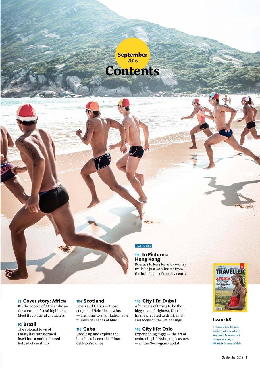 National Geographic Traveller UK Preview Pages