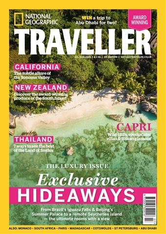 National Geographic Traveller (UK) issue July August 2016