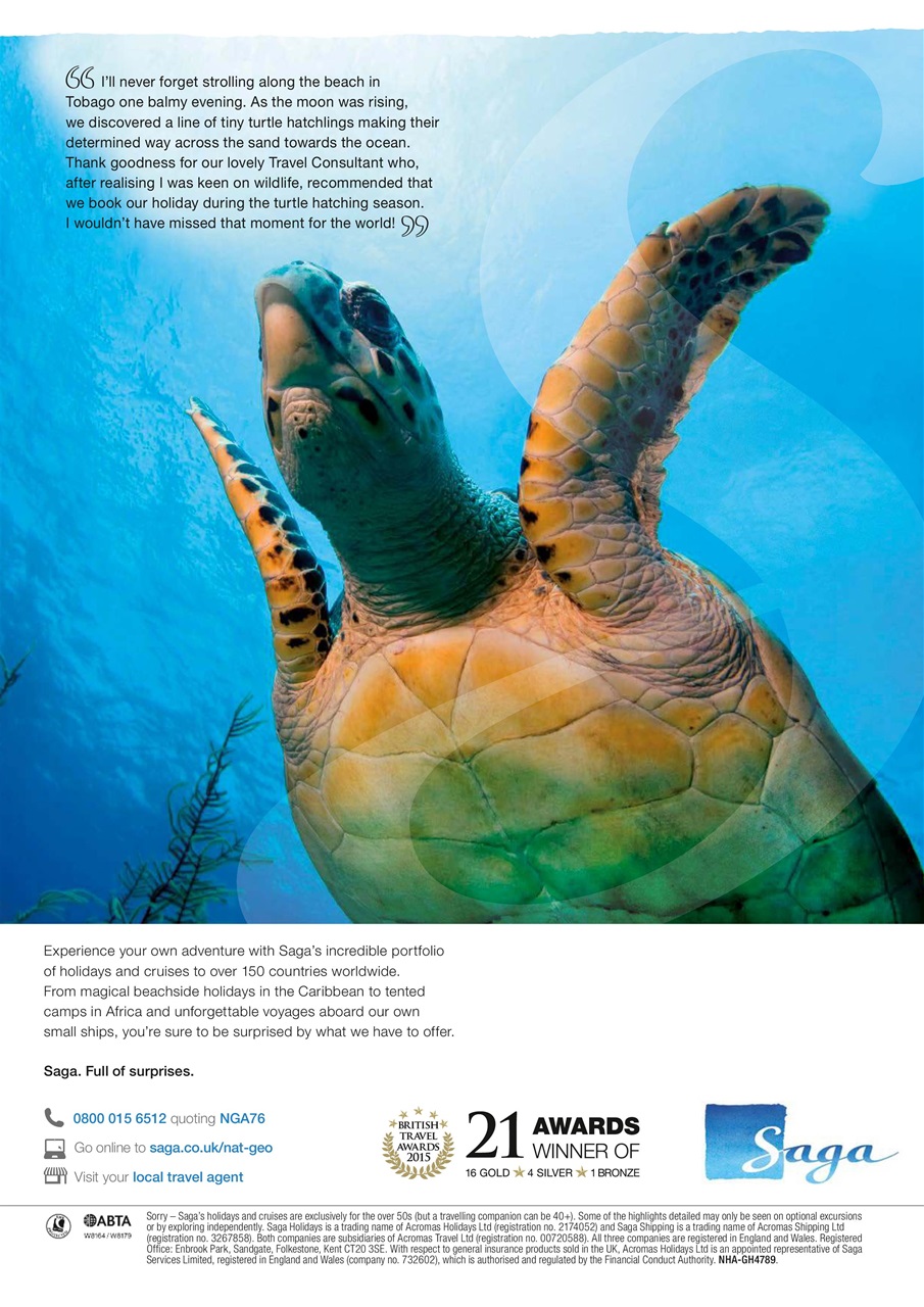 National Geographic Traveller UK Preview Pages