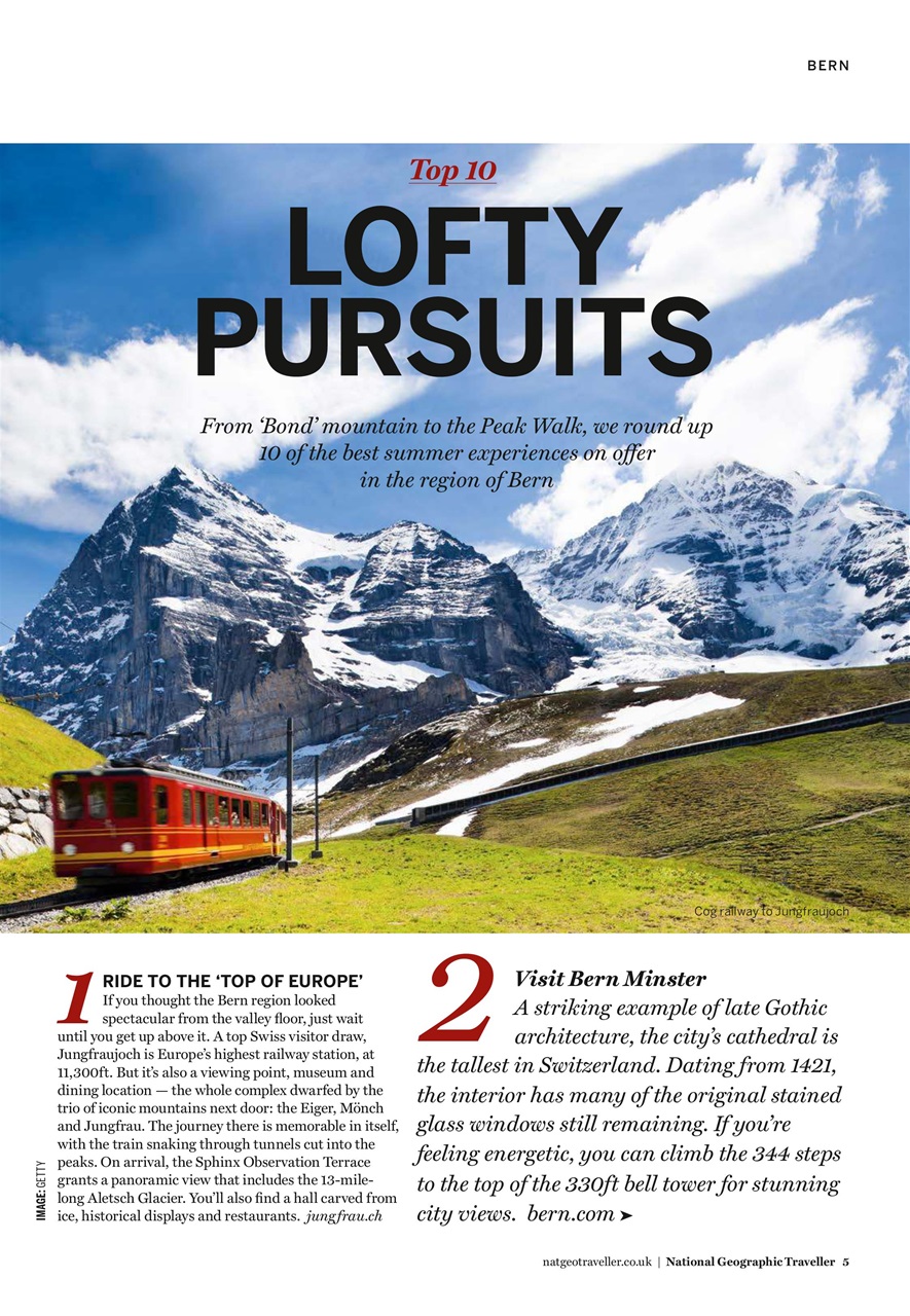 National Geographic Traveller UK Preview Pages