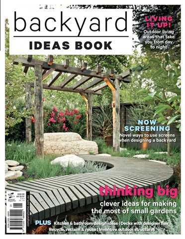 Backyard Ideas Book #1 issue Backyard Ideas Book #1