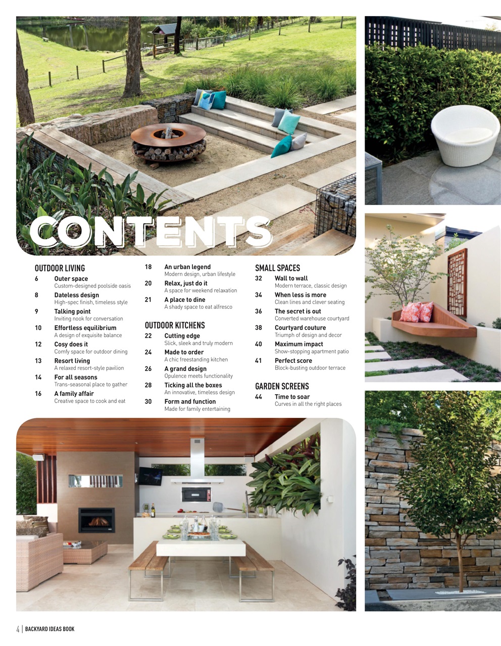 Backyard & Outdoor Living Preview Pages