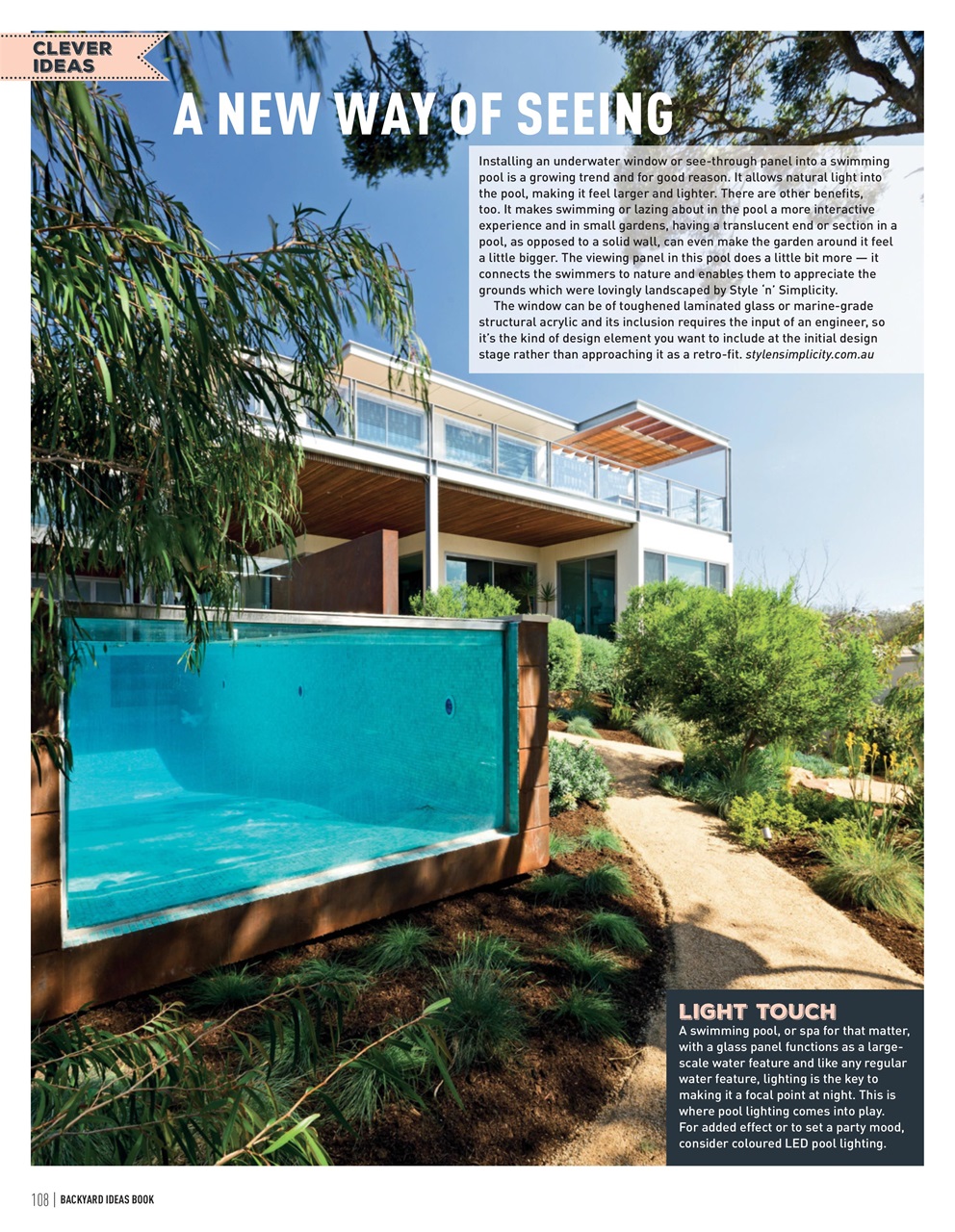 Backyard & Outdoor Living Preview Pages