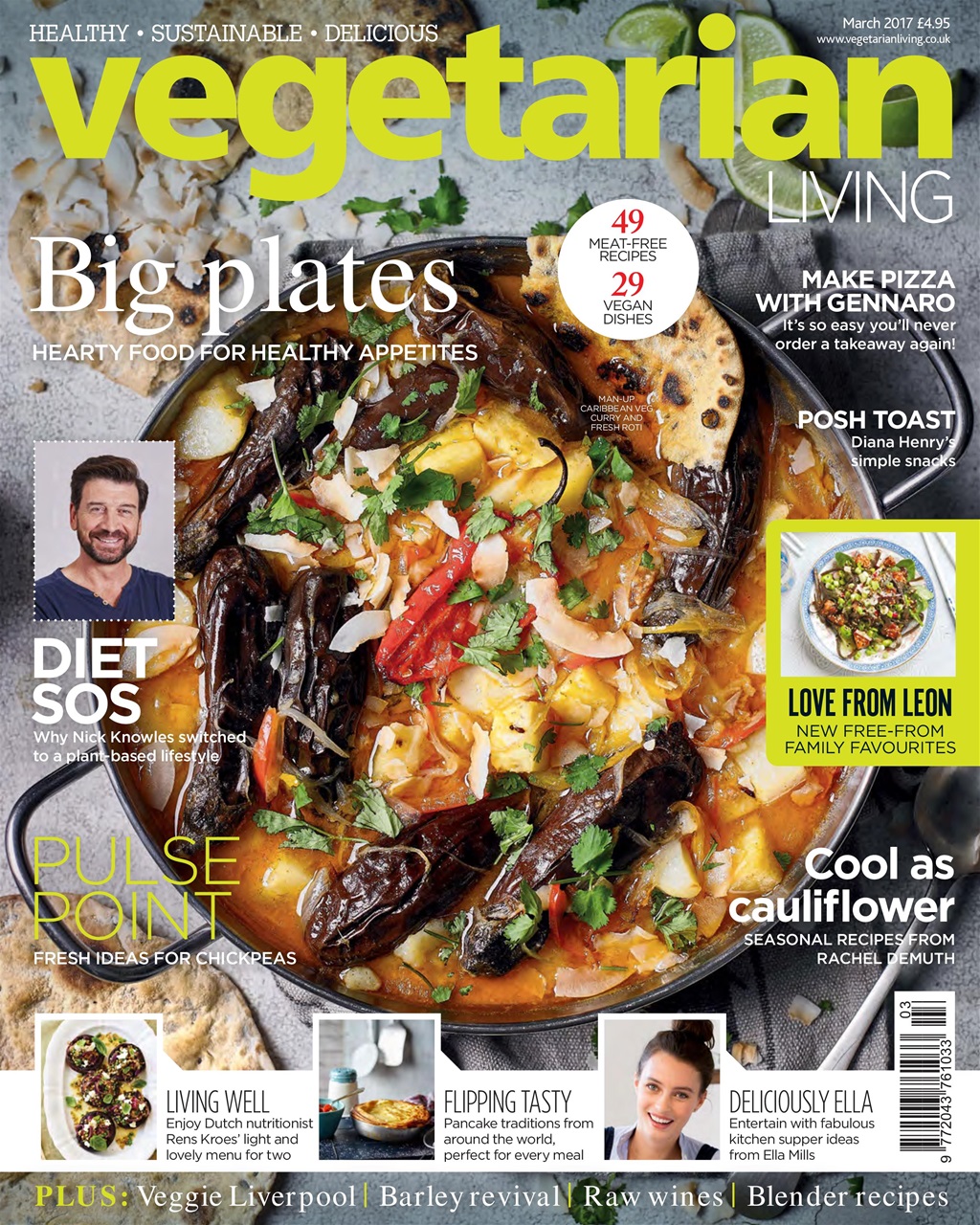 Vegetarian Living Preview Pages