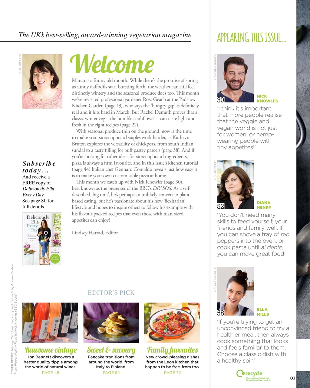 Vegetarian Living Preview Pages