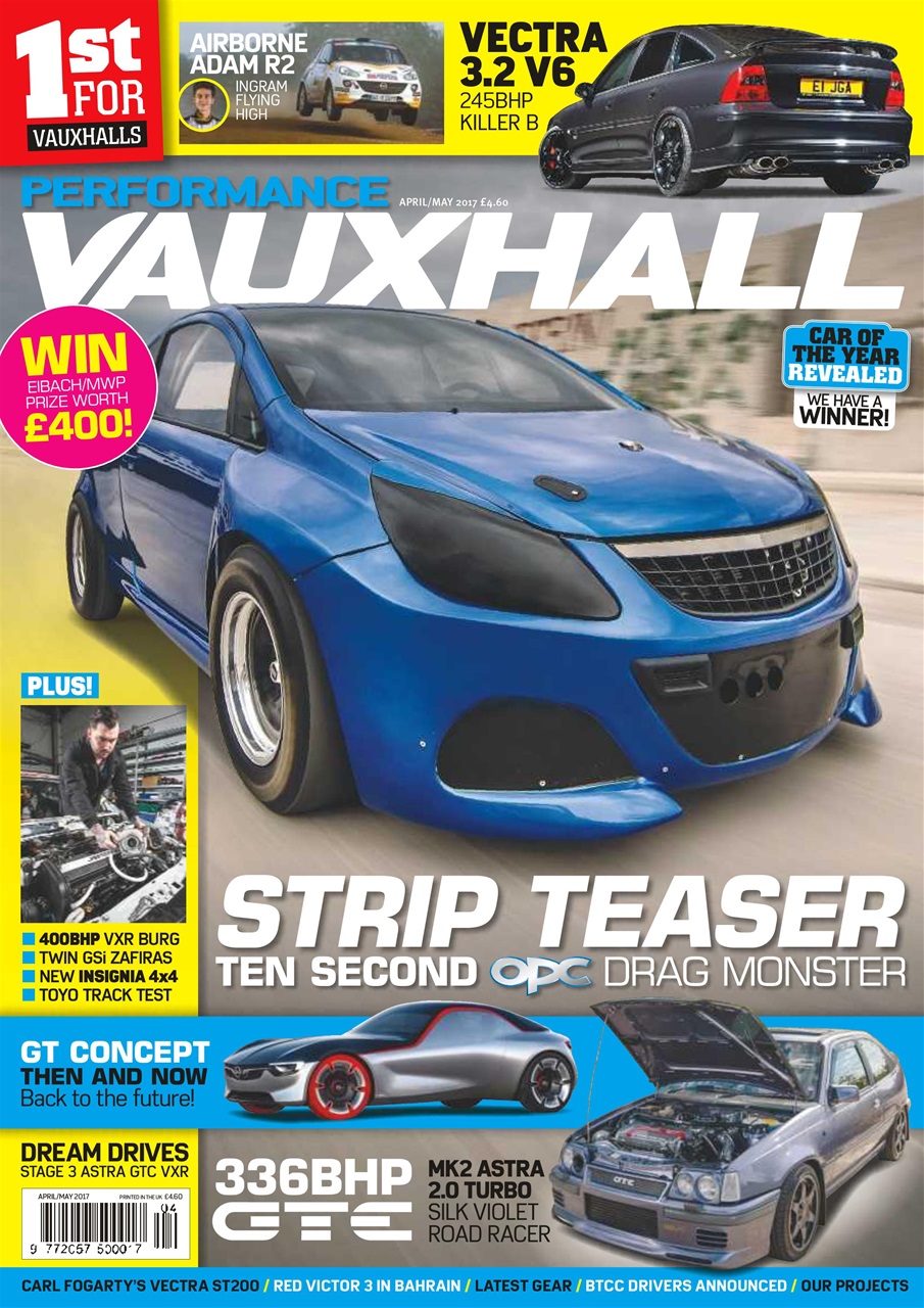 Performance Vauxhall Preview Pages