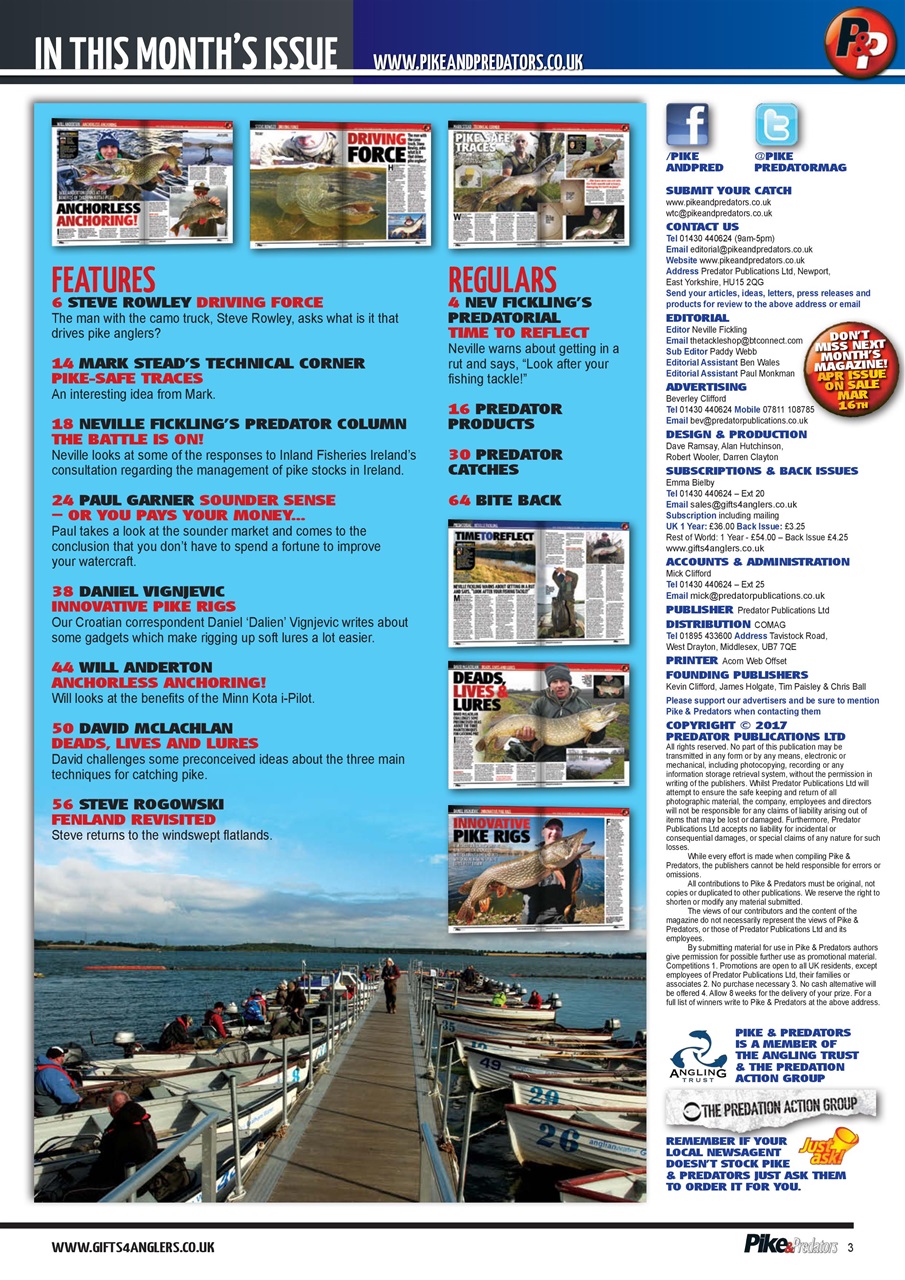 Pike & Predators Preview Pages