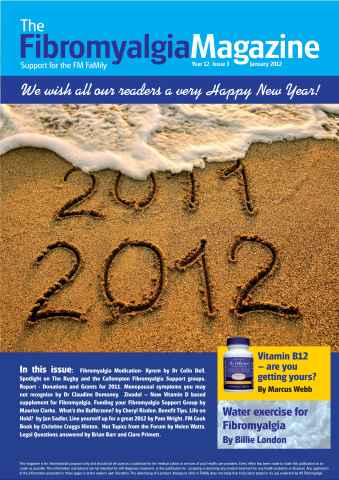 Fibromyalgia Magazine issue January 2012 issue