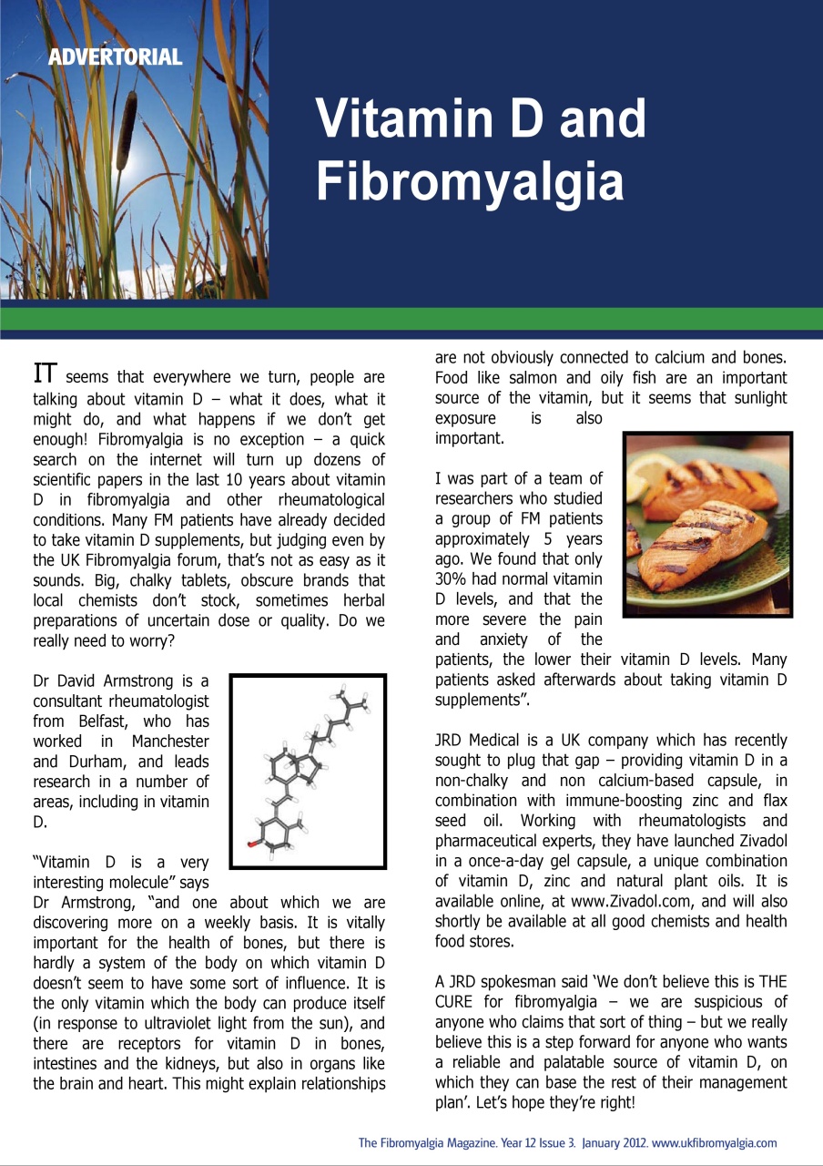 Fibromyalgia Magazine Preview Pages