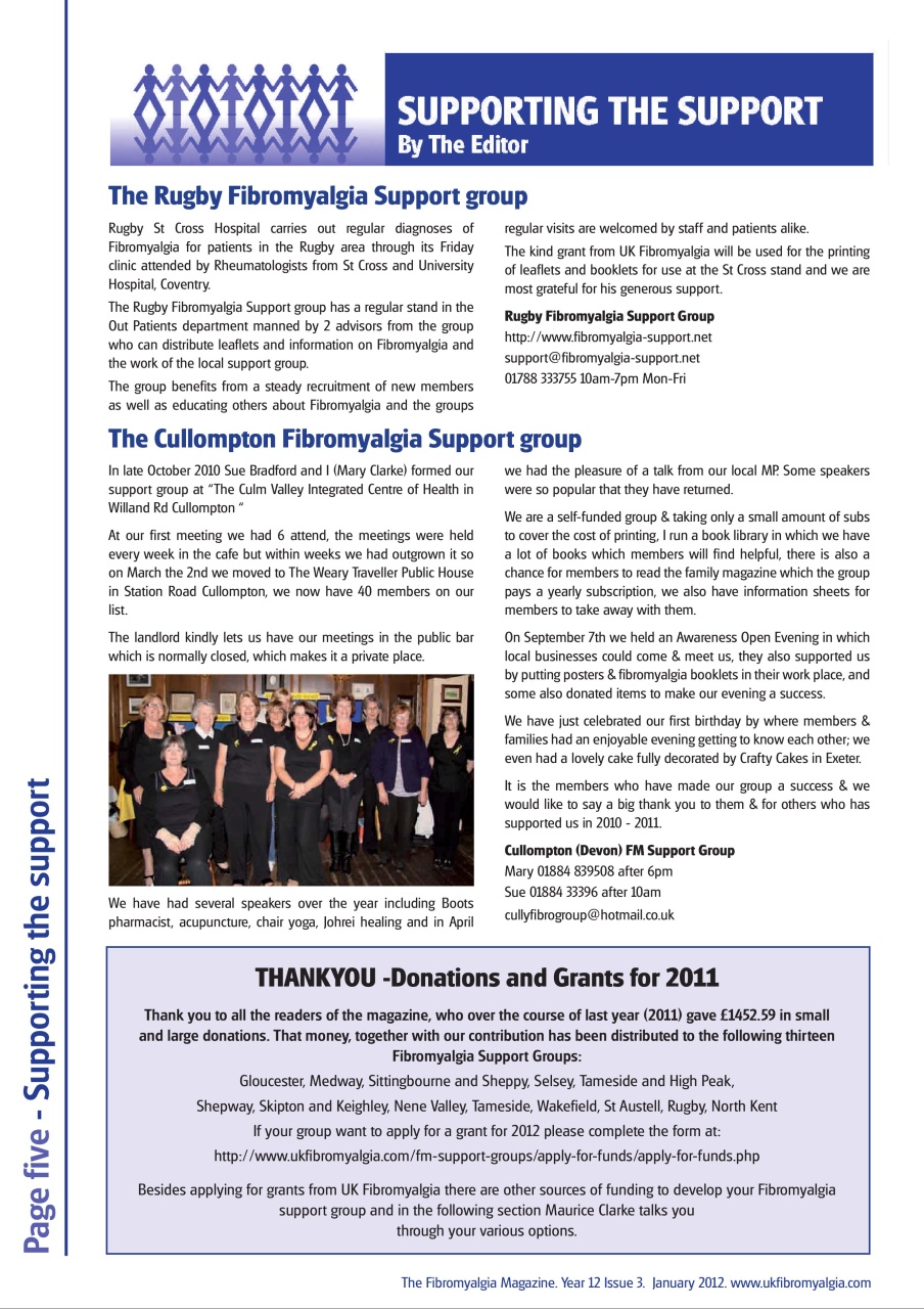 Fibromyalgia Magazine Preview Pages