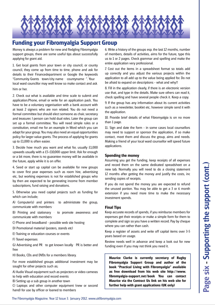 Fibromyalgia Magazine Preview Pages