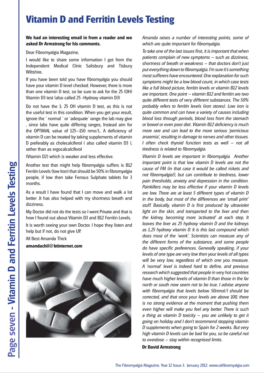 Fibromyalgia Magazine Preview Pages