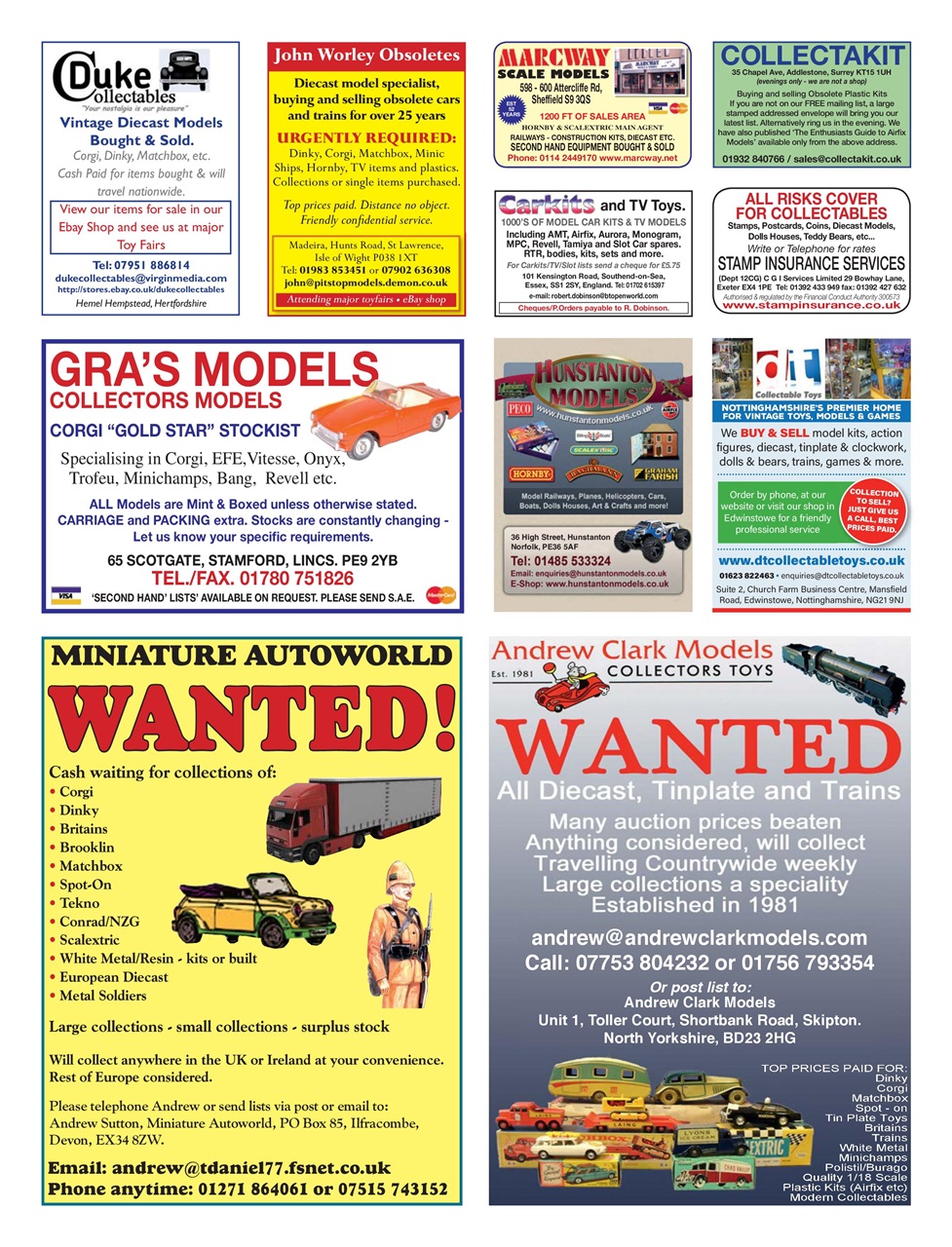 Collectors Gazette Preview Pages