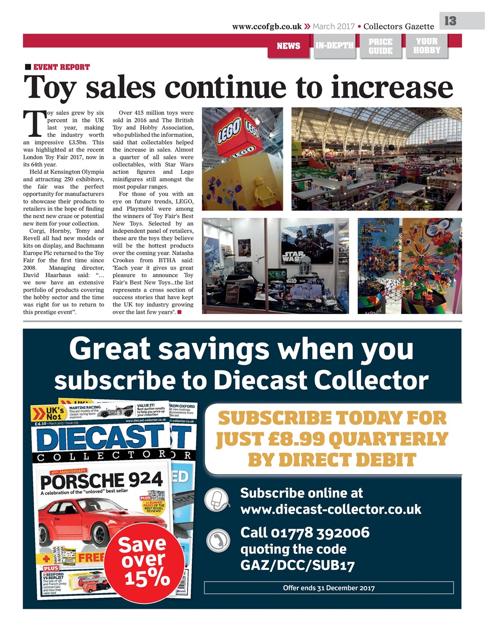 Collectors Gazette Preview Pages