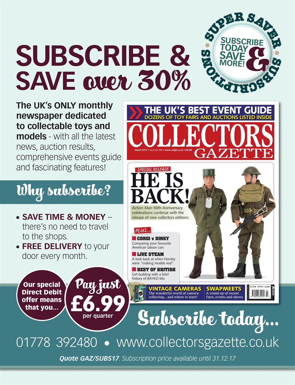 Collectors Gazette Preview Pages
