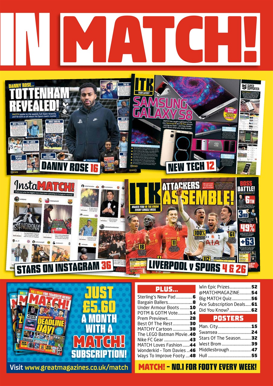 Match Preview Pages