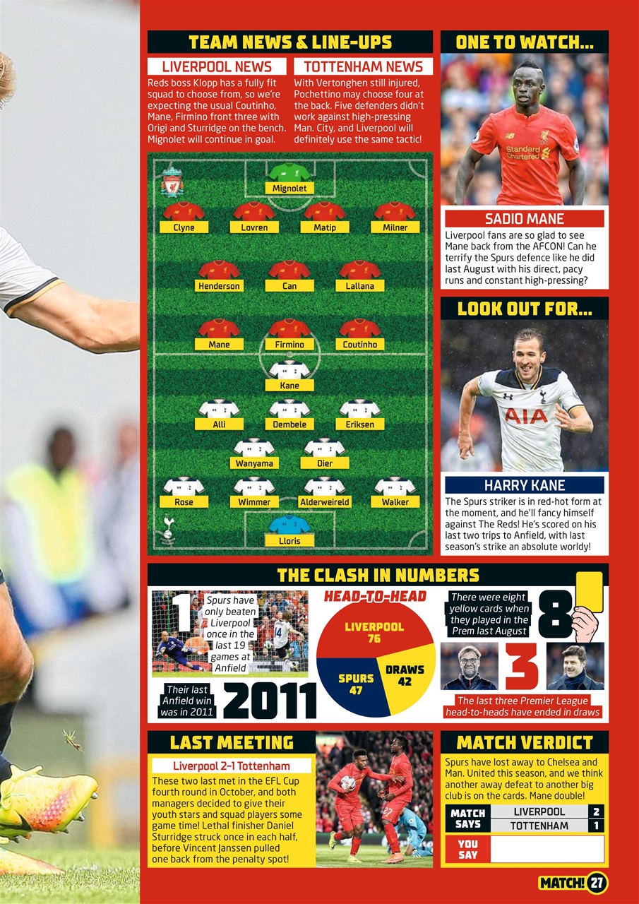 Match Preview Pages