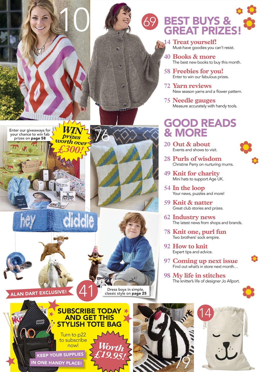 Simply Knitting Preview Pages