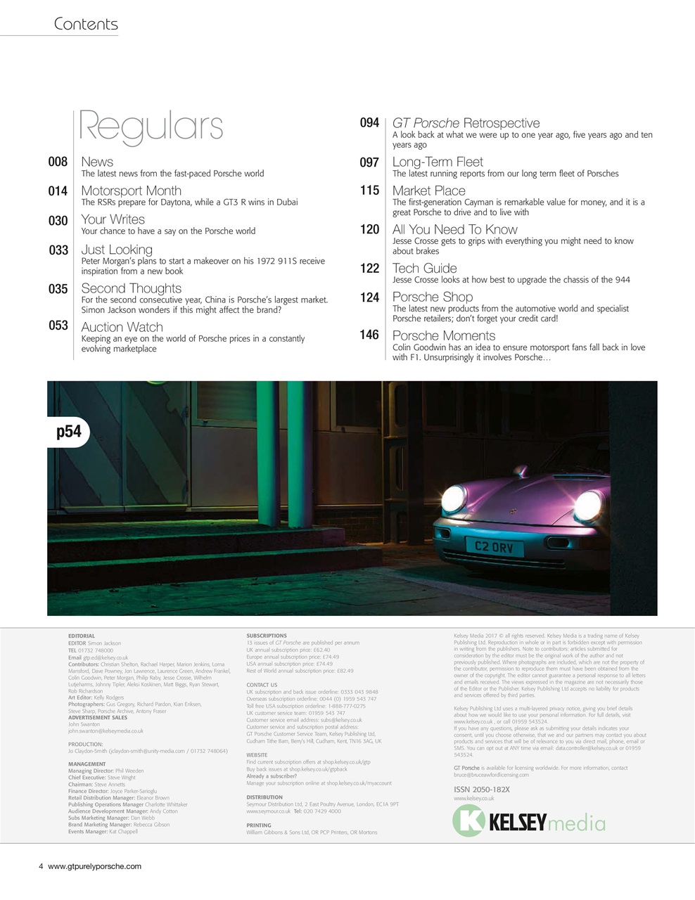 GT Porsche Preview Pages