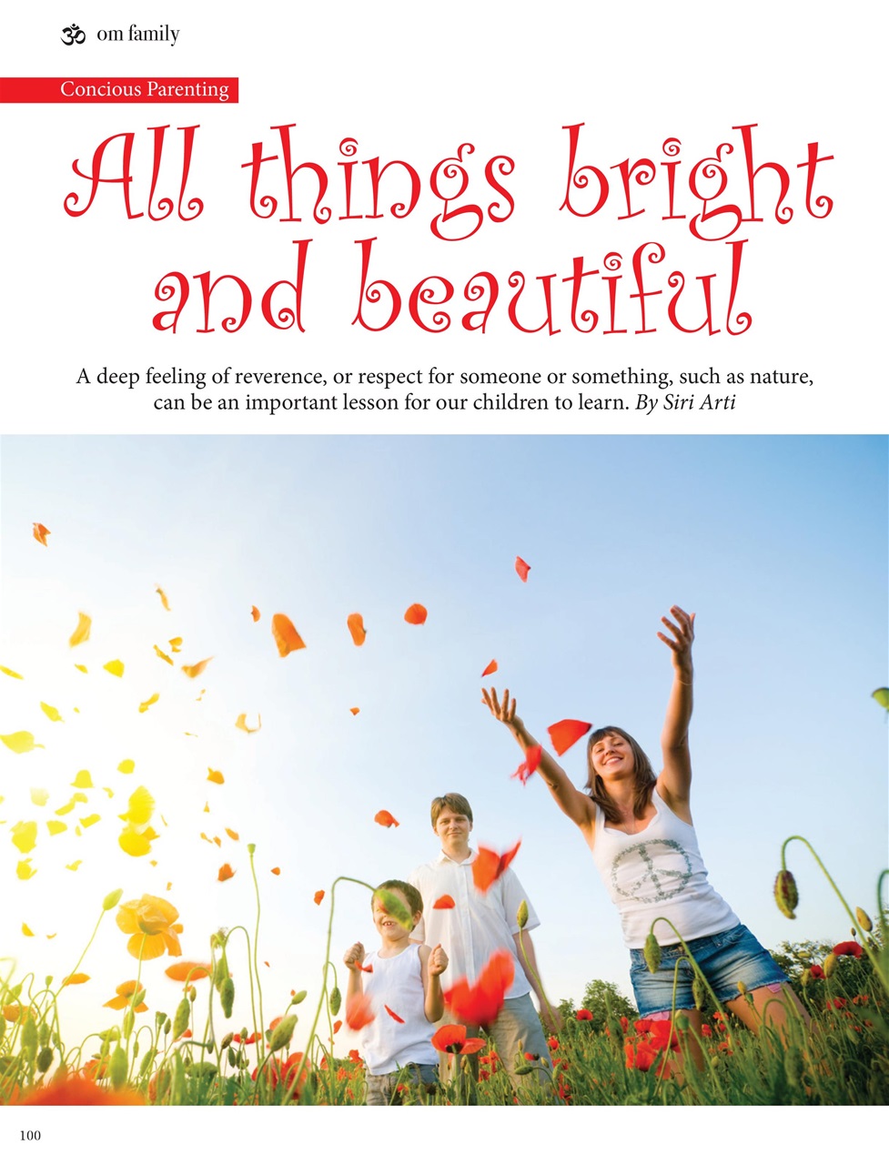 OM Yoga Magazine Preview Pages