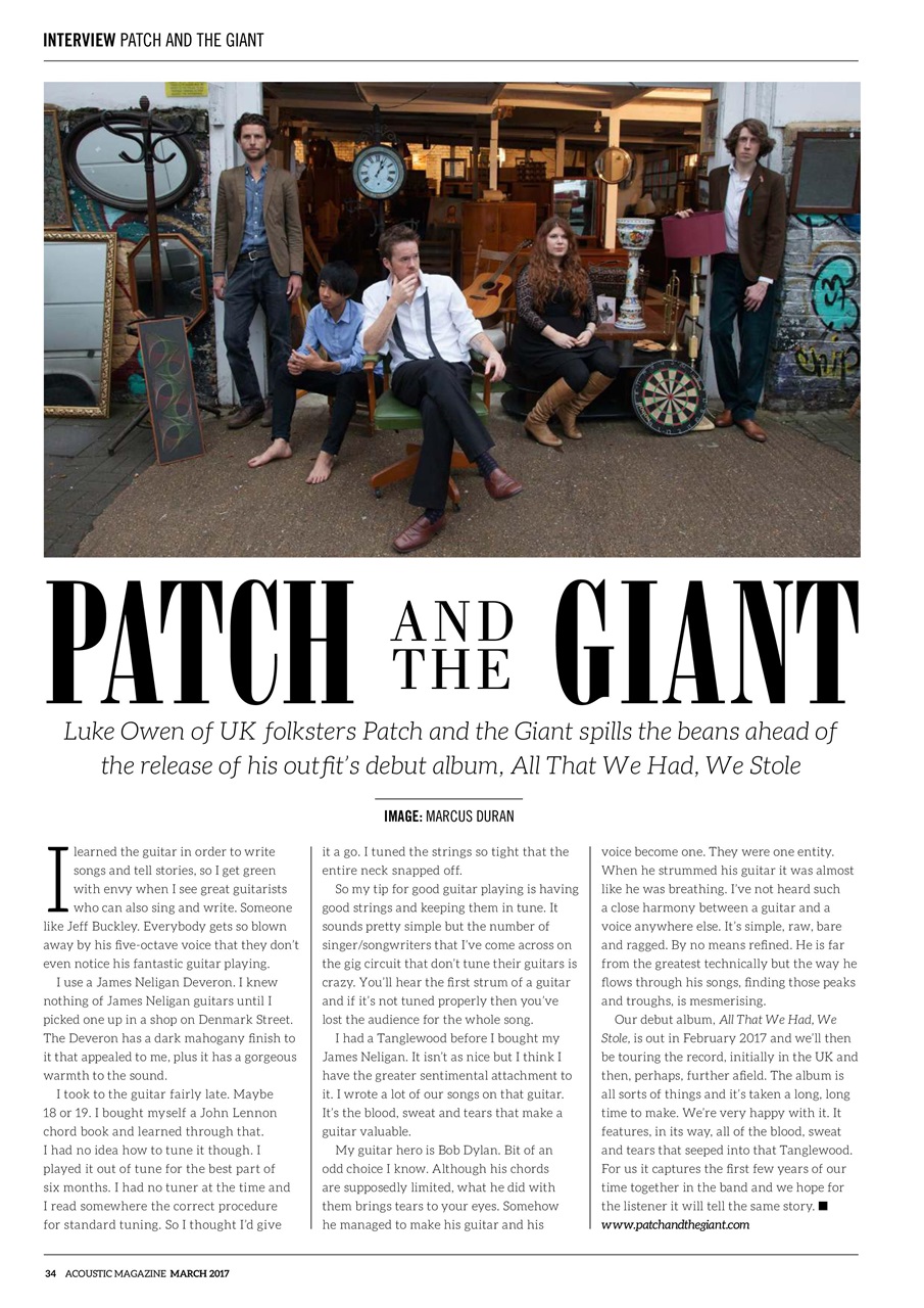 Acoustic Preview Pages