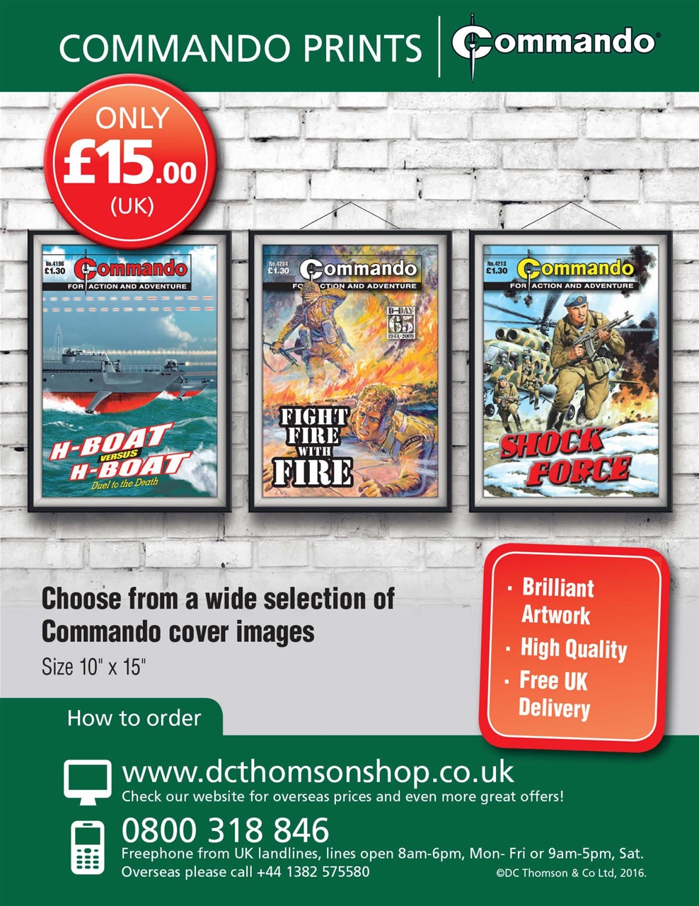 Commando Preview Pages