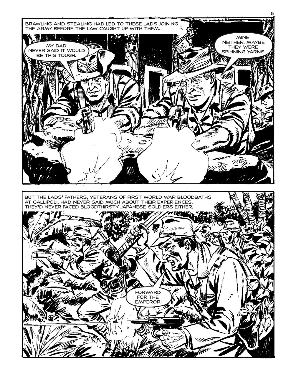 Commando Preview Pages
