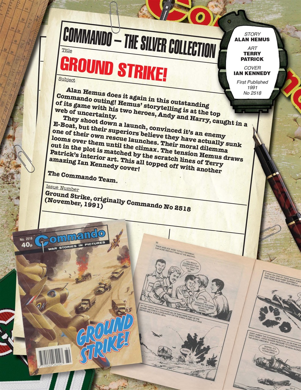 Commando Preview Pages