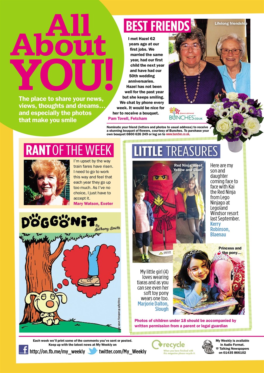 My Weekly Preview Pages