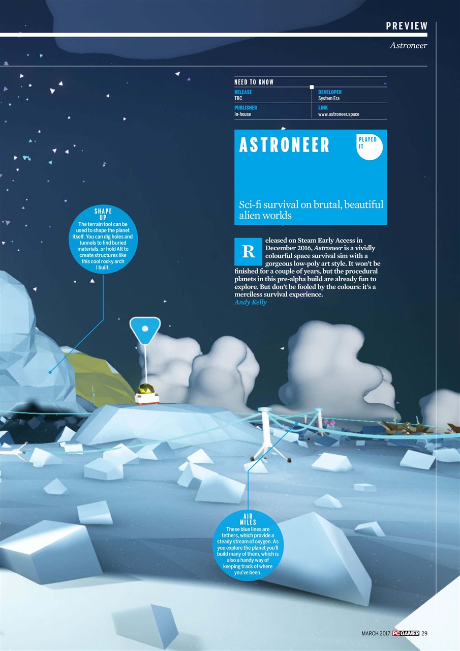 PC Gamer (UK Edition) Preview Pages
