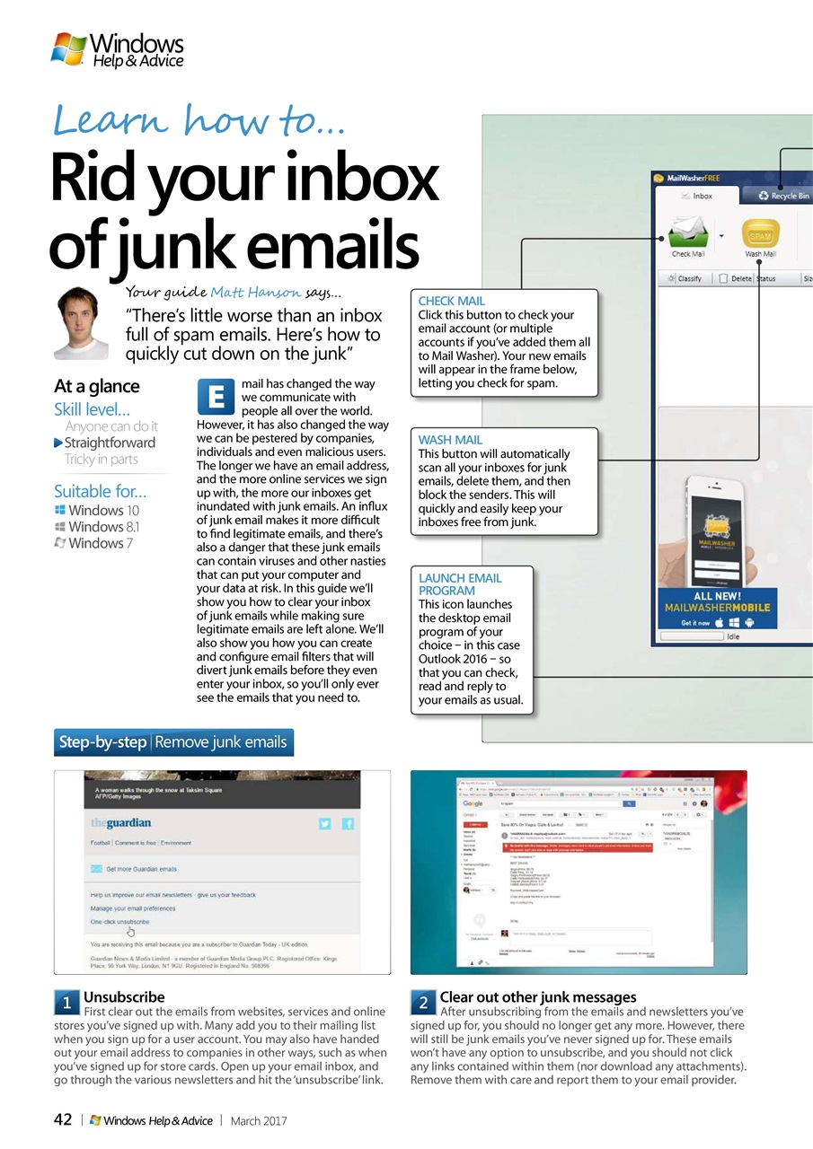 Windows Help & Advice Preview Pages