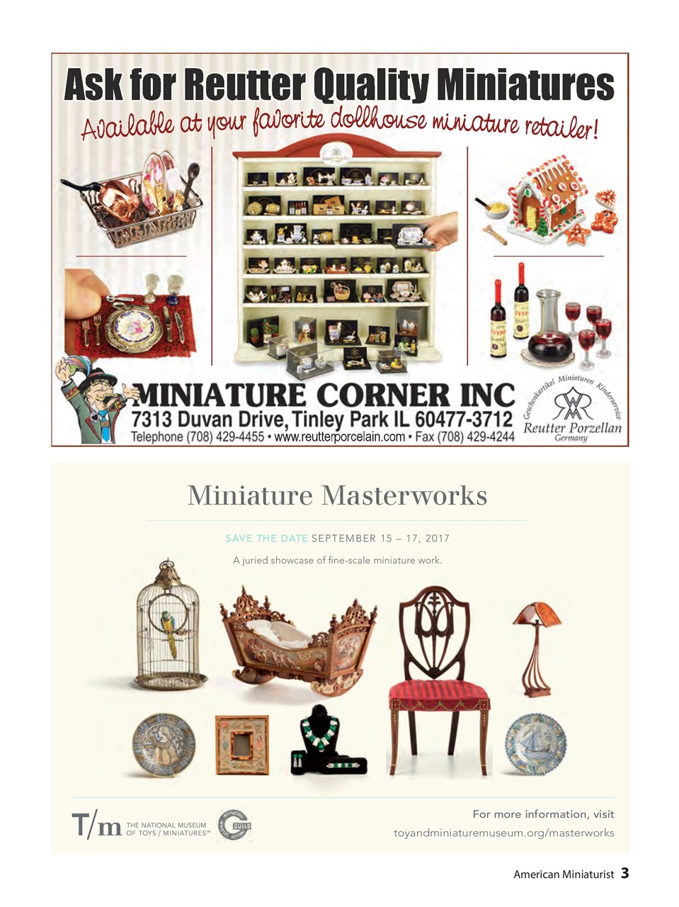 American Miniaturist Preview Pages