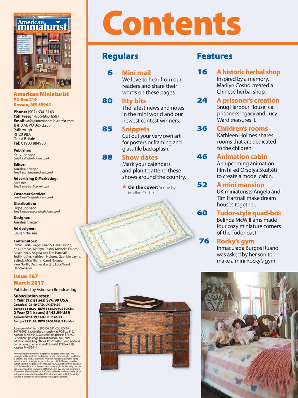 American Miniaturist Preview Pages