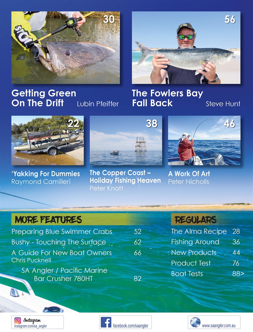 South Australian Angler Preview Pages