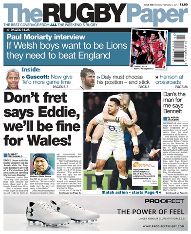 The Rugby Paper issue 5th February 2017