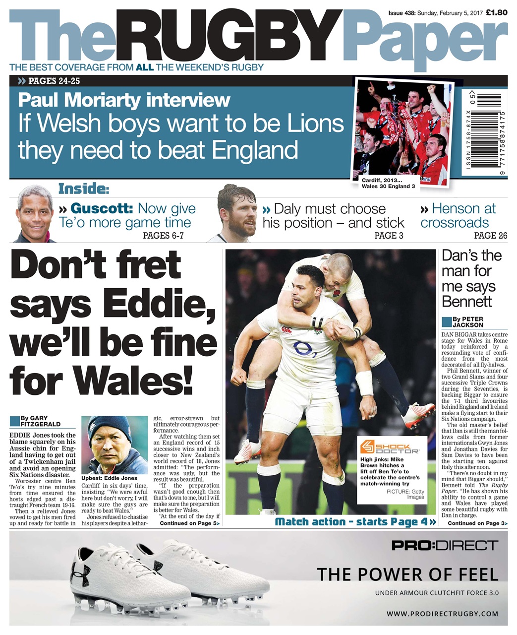 The Rugby Paper Preview Pages