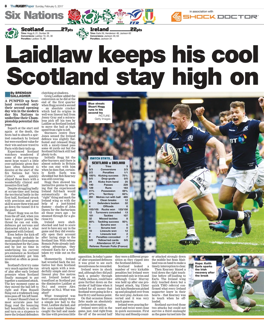 The Rugby Paper Preview Pages