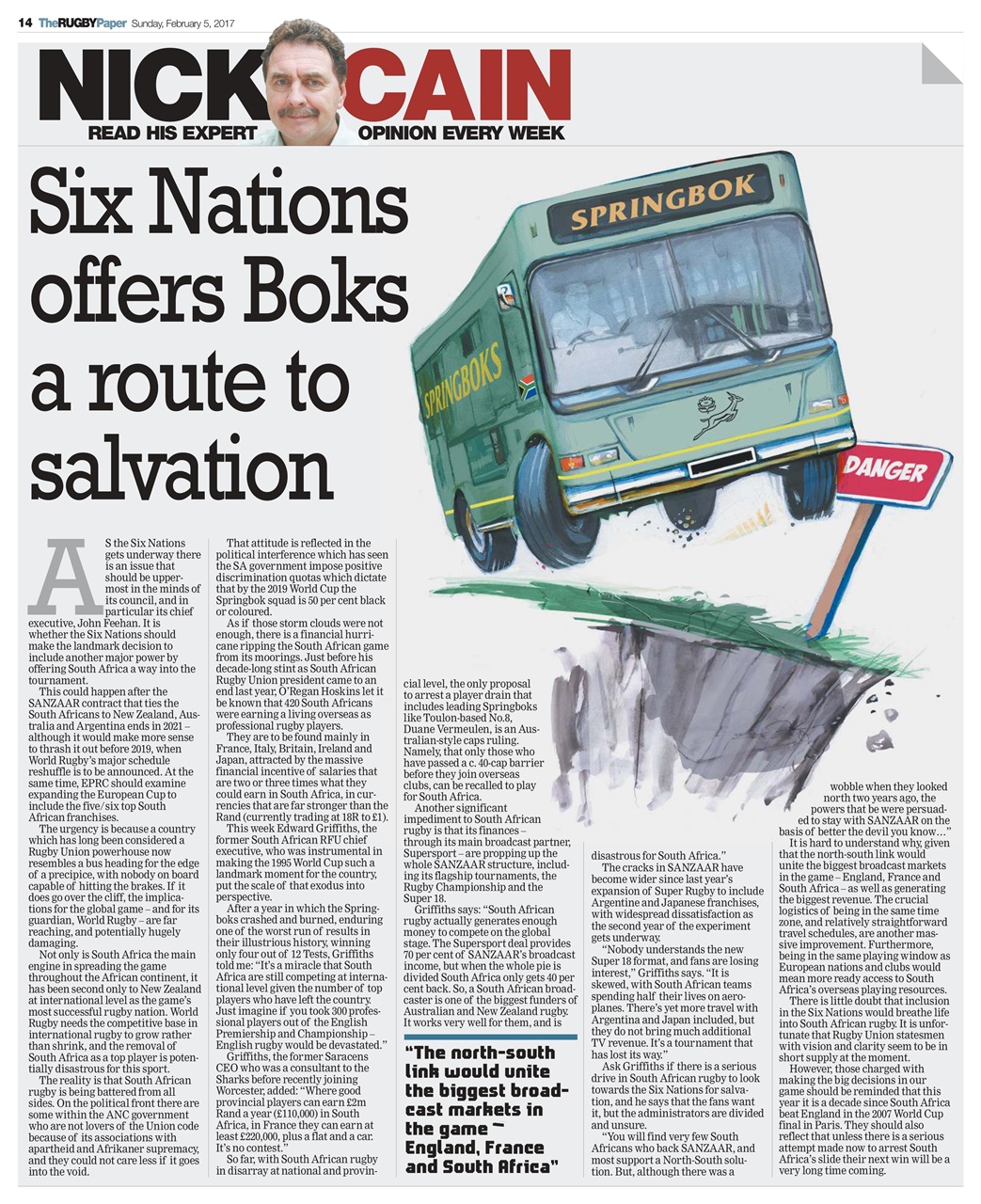 The Rugby Paper Preview Pages