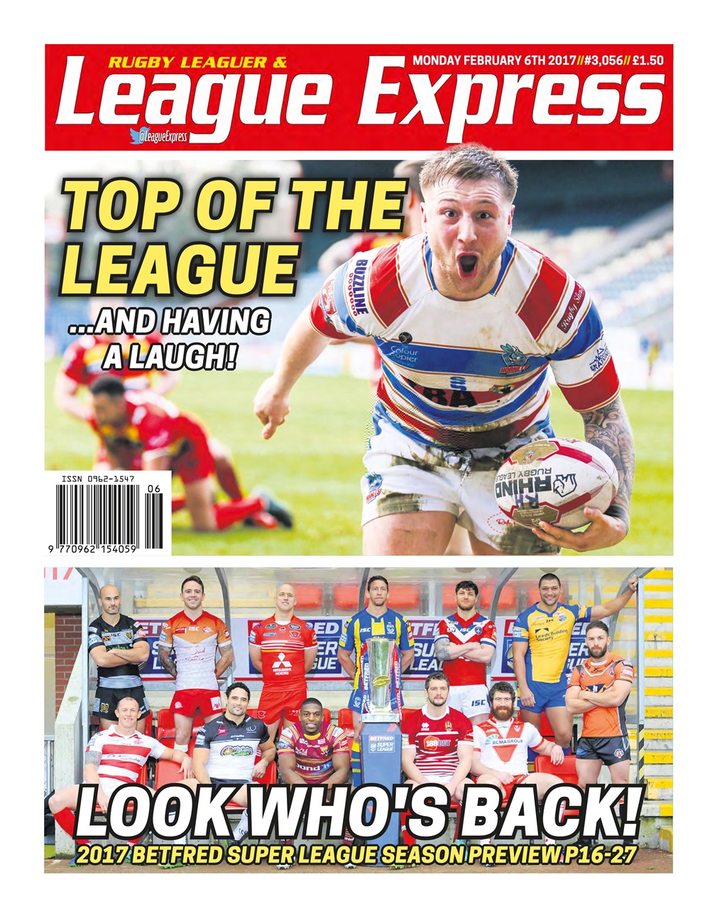 League Express Preview Pages
